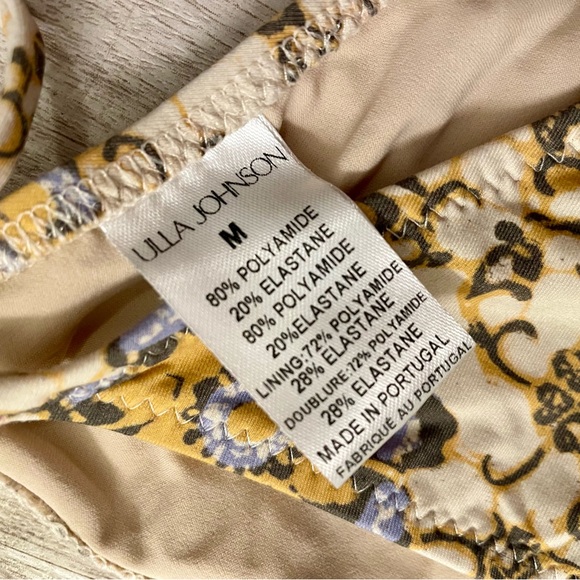 Ulla Johnson Brynn String Bikini Bottom Citrus - Picture 3 of 4